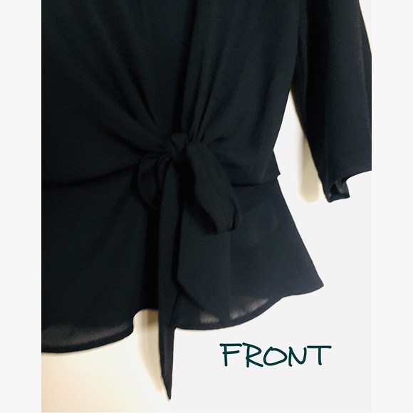 Fancy Black Blouse💄👠 - Picture 2 of 4